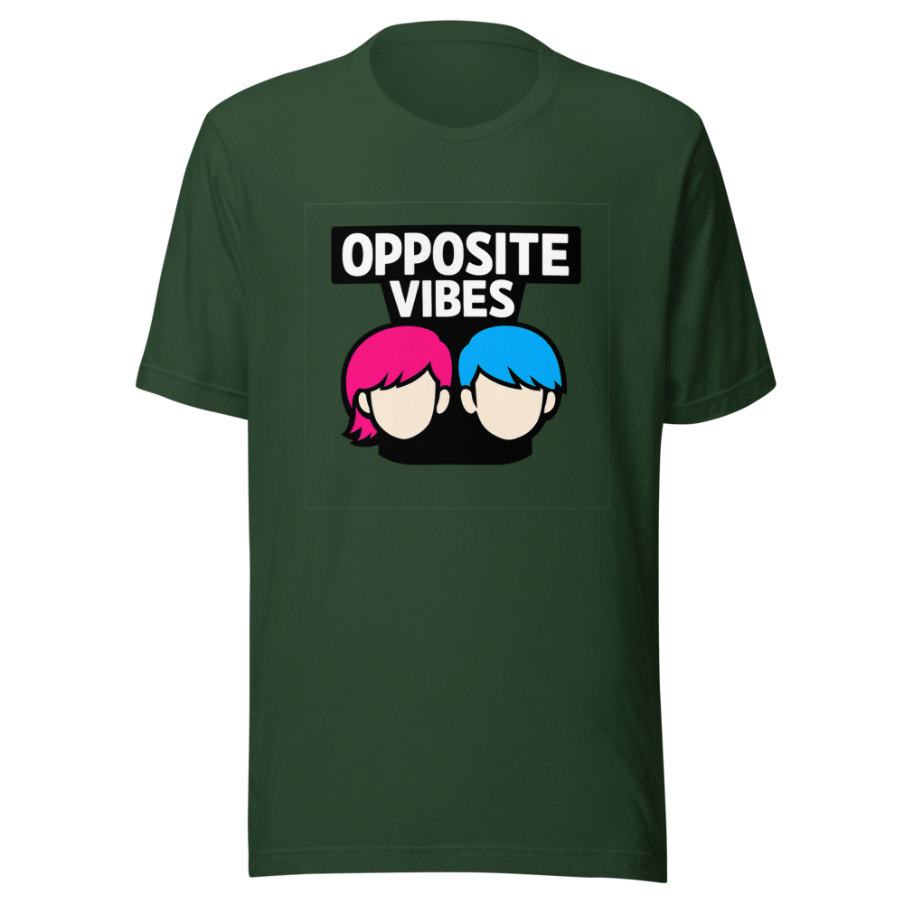 Hair Color Opposite Vibes Tee - Image 7