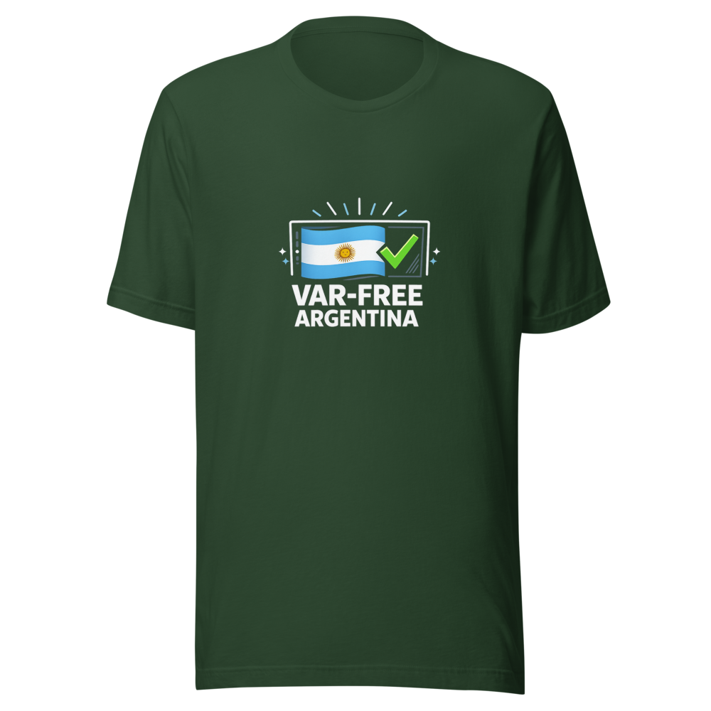 VAR-Free Argentina: The Unseen Advantage Tee - Image 7