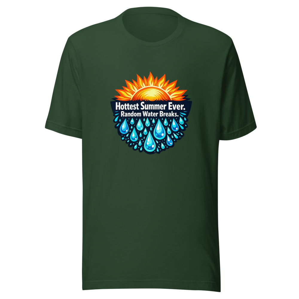 Hottest Summer Vibes & Water Break Tee - Image 7