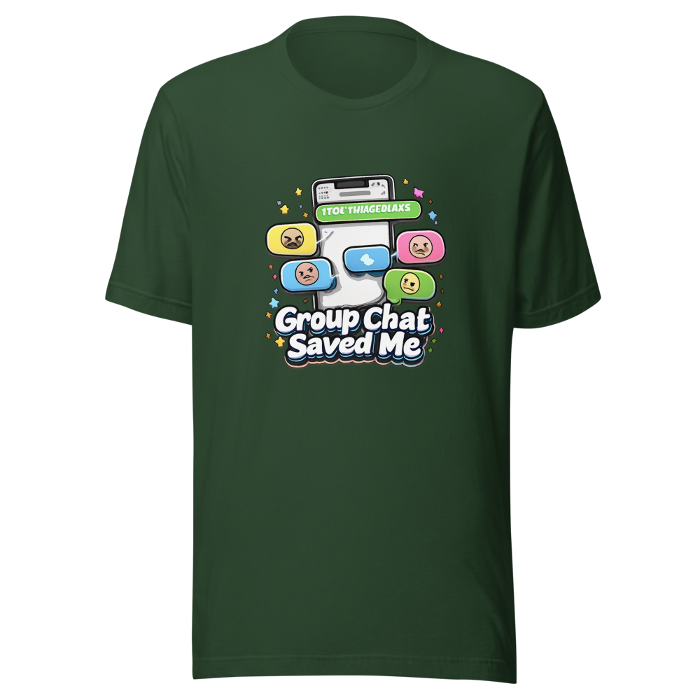 Unknown Number Text Group Chat Reply Ideas T-Shirt - Image 7