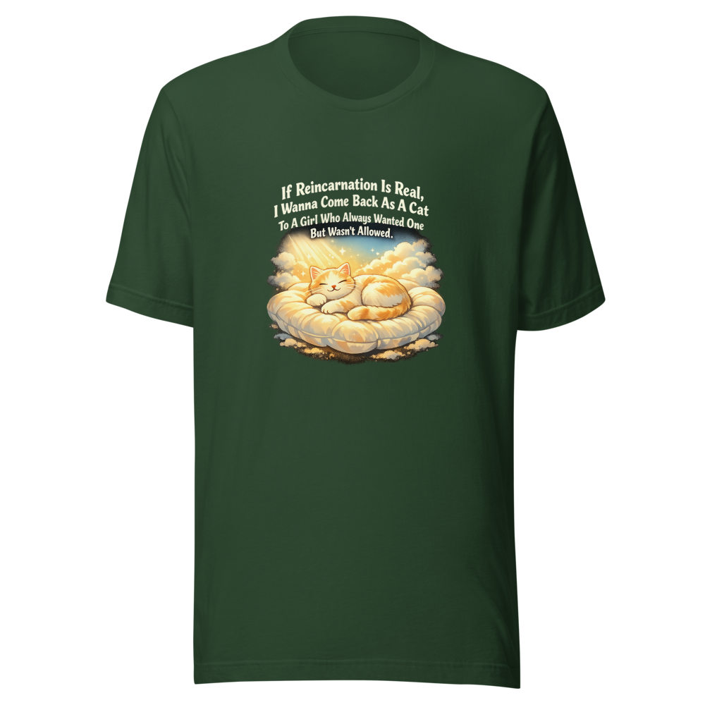 Cat Reincarnation Dream Tee - Image 7