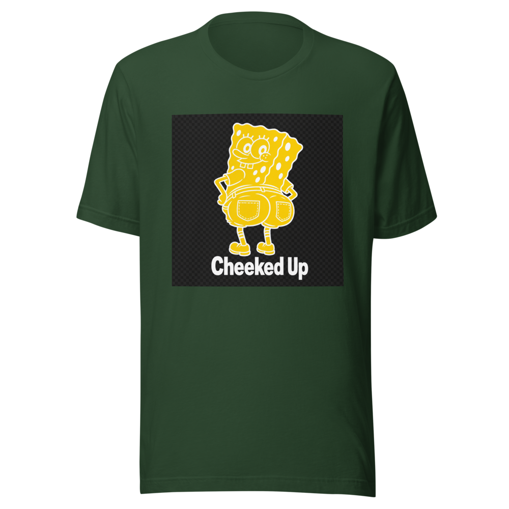 SpongeBob Cheeked Up Meme T-Shirt - Image 7