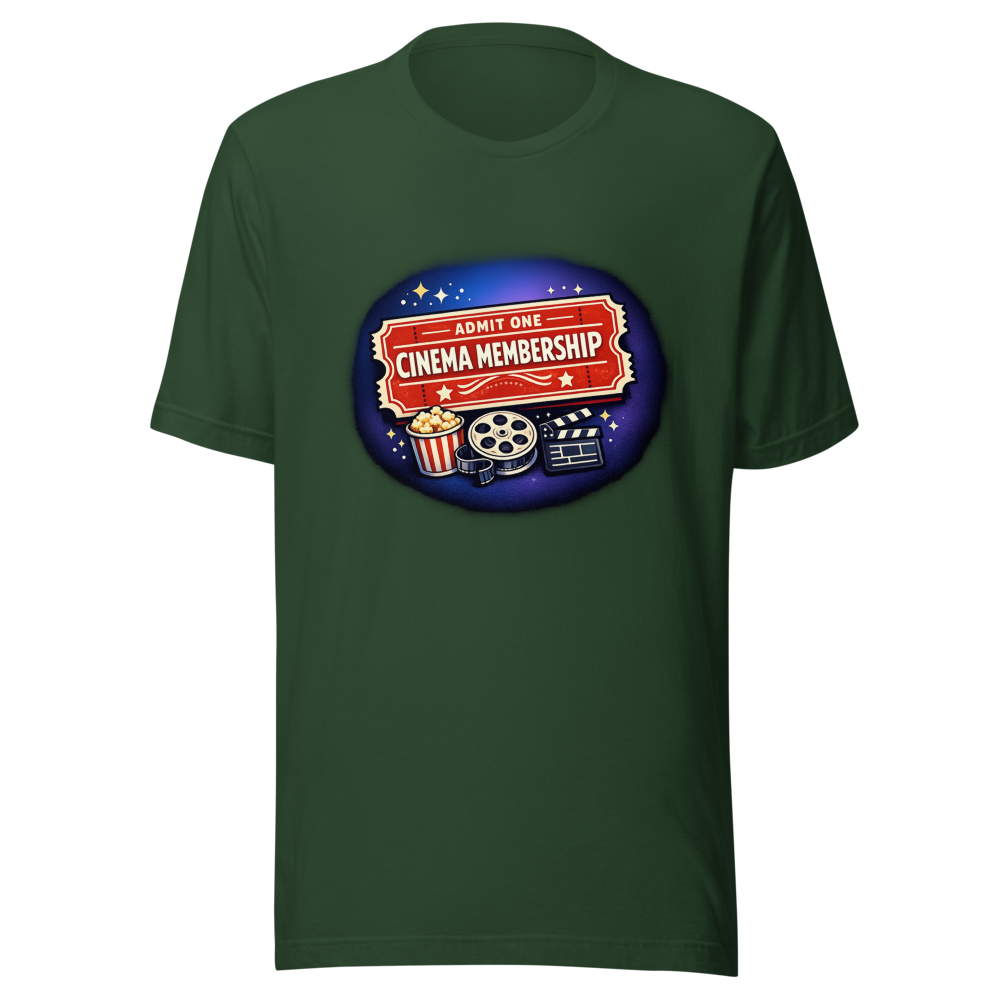 Cinema Membership Tee - Movie Lover's Dream - Image 7