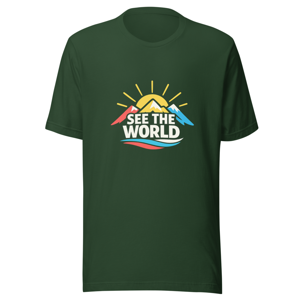 Climb Your Mountain: See the World Tee - Image 7