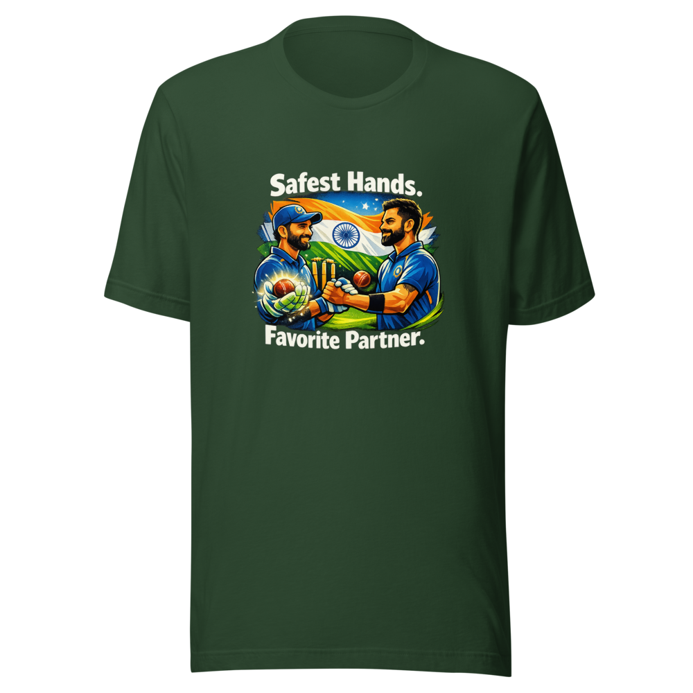 Rahane's Legacy: Safest Hands & Best Batting Partner Tee - Image 7