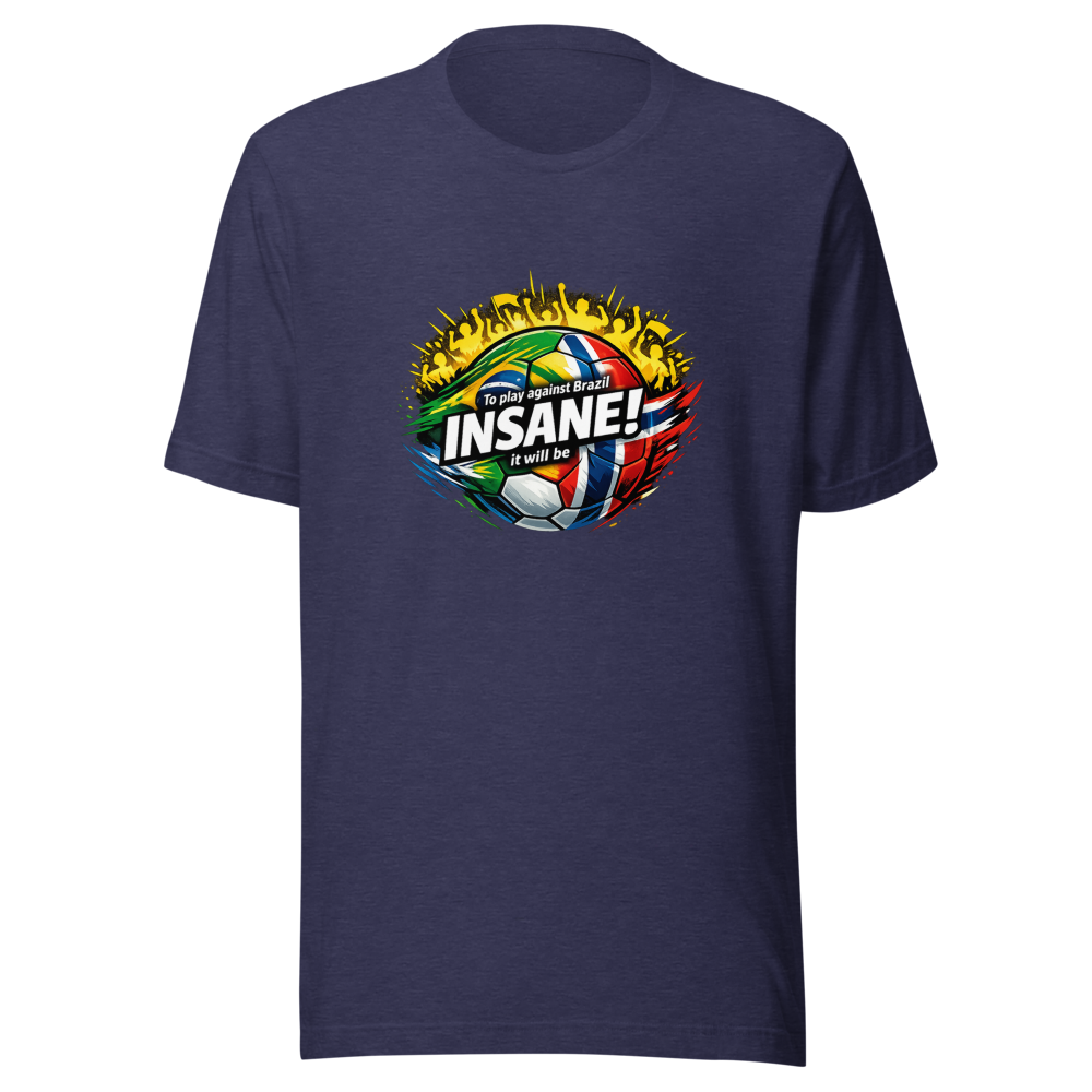 Haaland's Brazil Match "Insane" Soccer Tee - Image 5