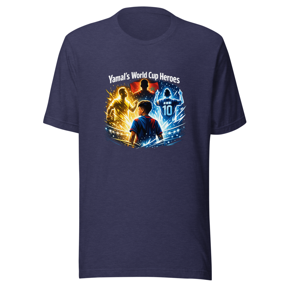 Lamine Yamal's World Cup Heroes Tee - Image 5