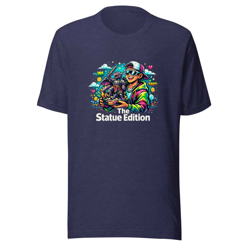 Retro Gamer Statue Edition Premium Tee - Image 5