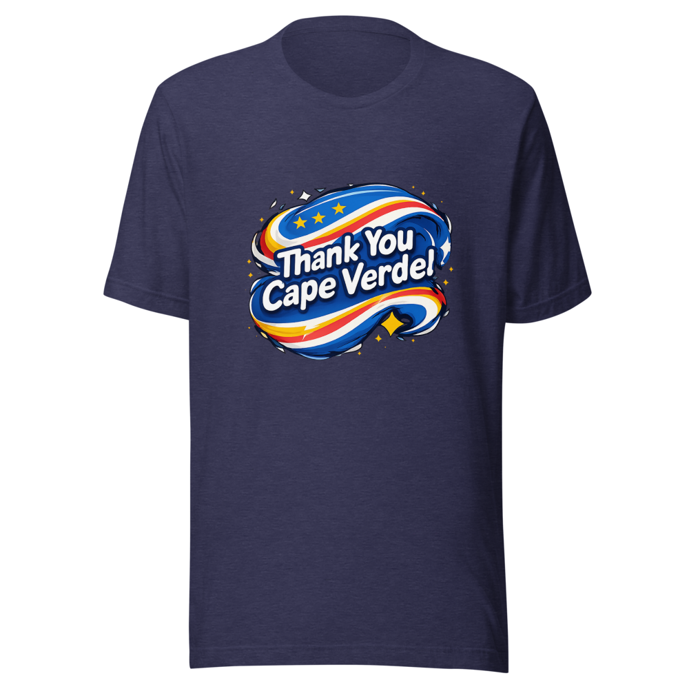 Cape Verde Vibes Thank You Tee - Image 5