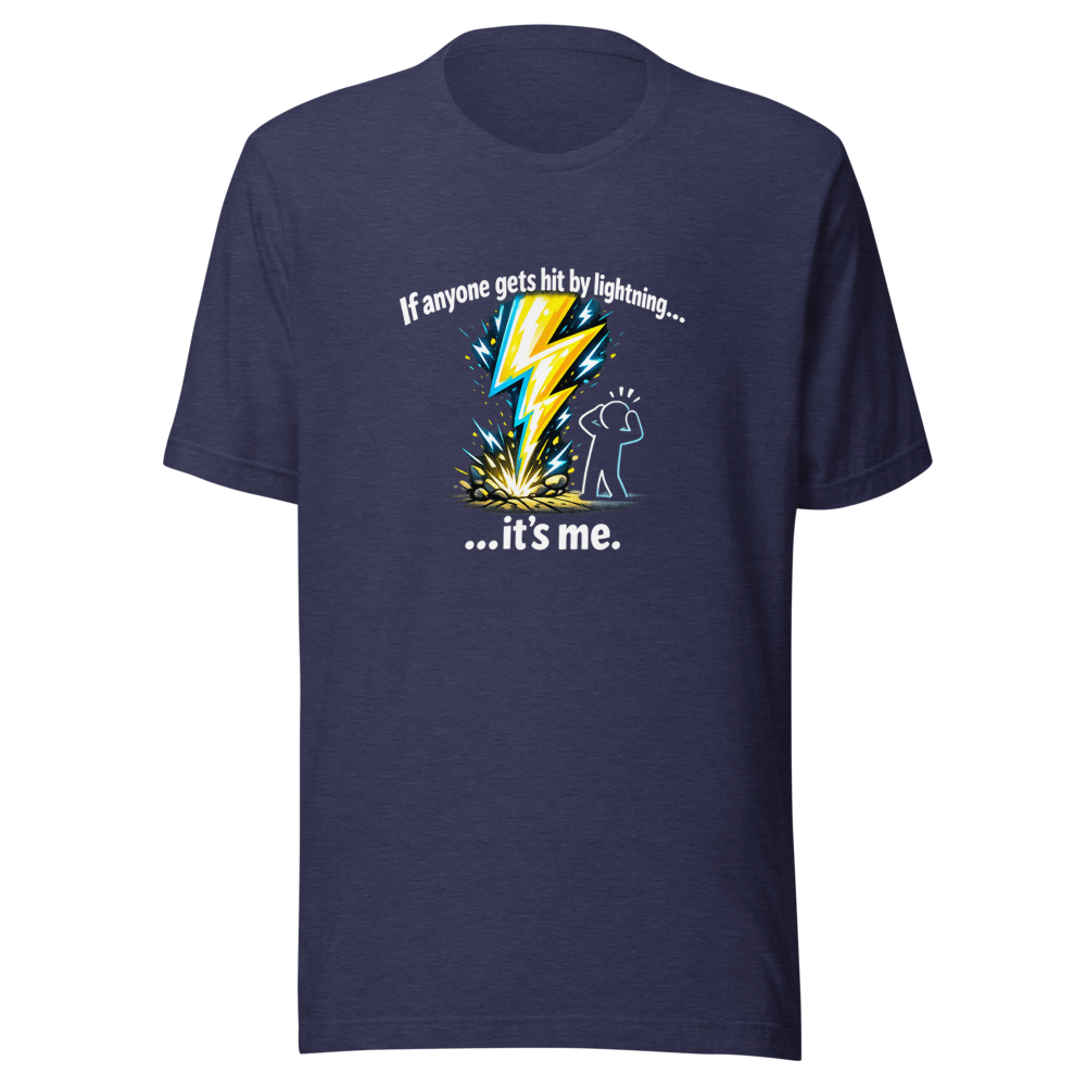 Shockingly Lucky Lightning Strike Tee - Image 5