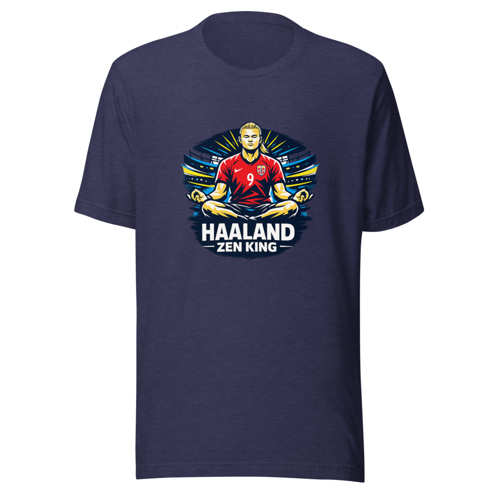 Haaland Man of the Match Norway Zen King T-Shirt - Image 5