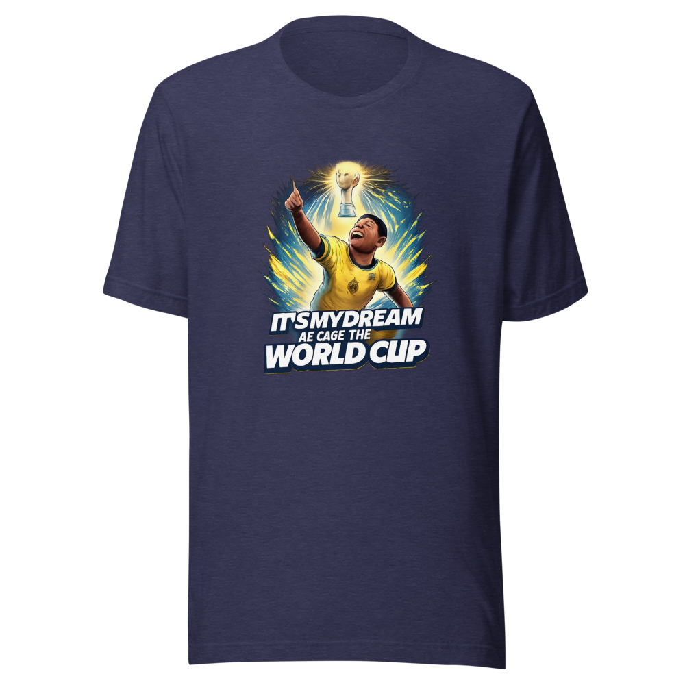 Endrick's World Cup Dream Tee: Future Football Legend - Image 5