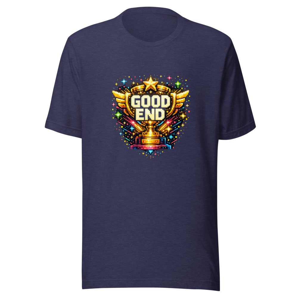 Good End Retro Gaming Achievement Tee - Image 5
