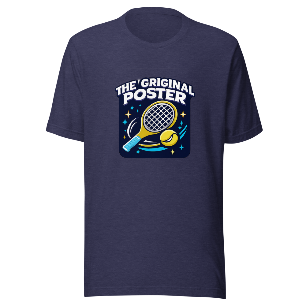 The Original Poster Tennis Dad Hat Vibe T-Shirt - Image 5