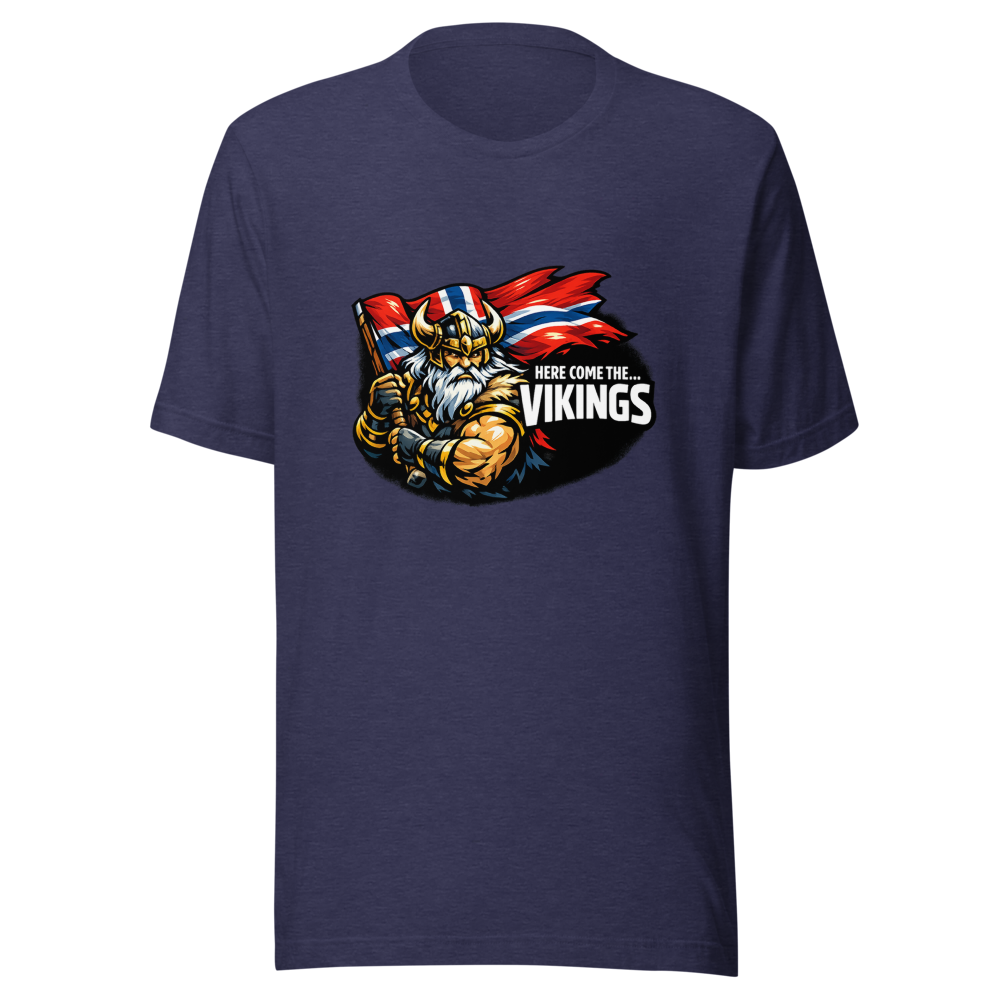 Viking Power Norwegian Flag T-Shirt - Image 5