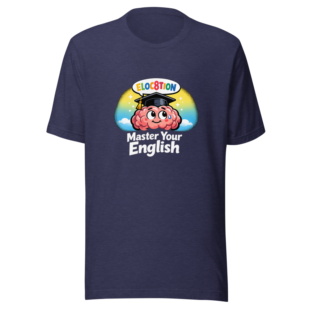Master Your English Skills Tee - Image 5