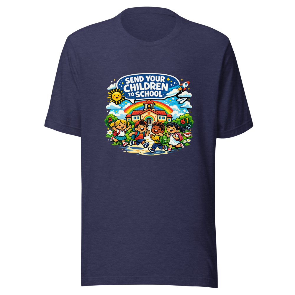 Send Your Kids to School Tee - Homeschool Humor - Image 5