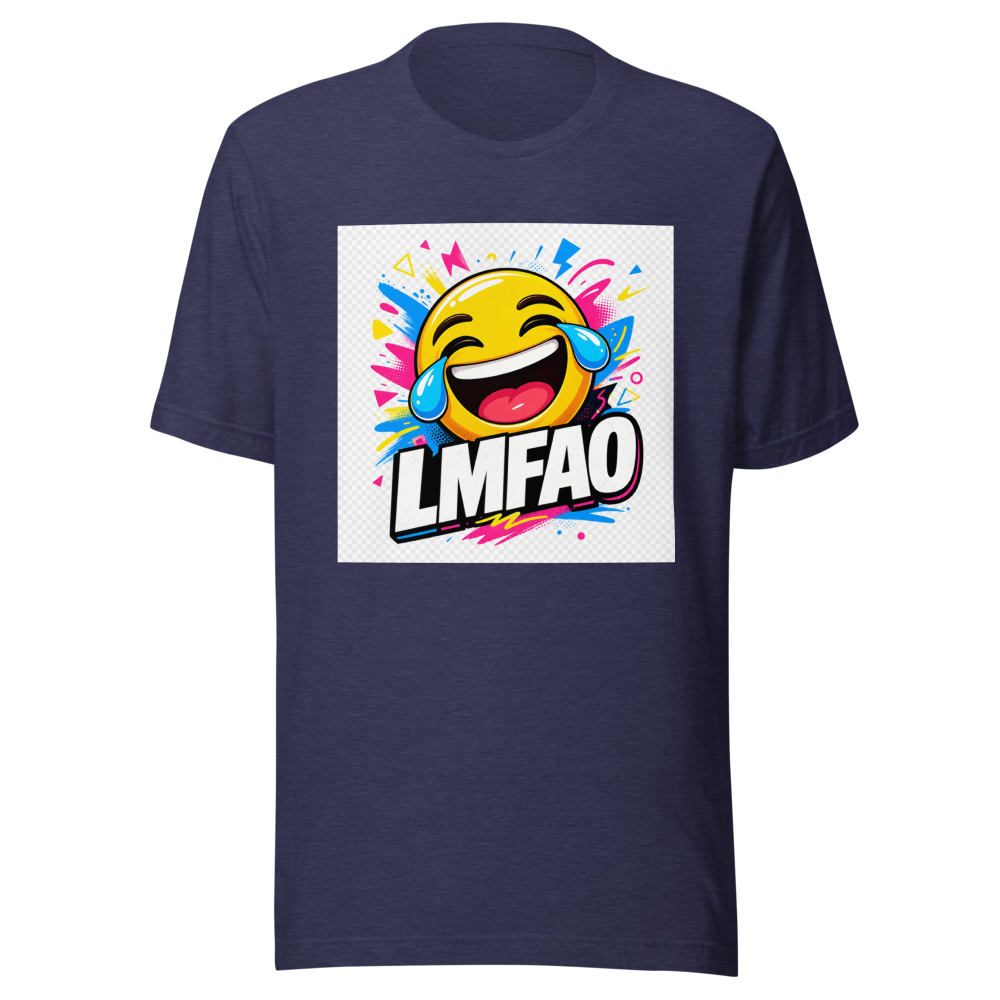 Tofuriin Laughing Out Loud Meme T-Shirt - Image 5