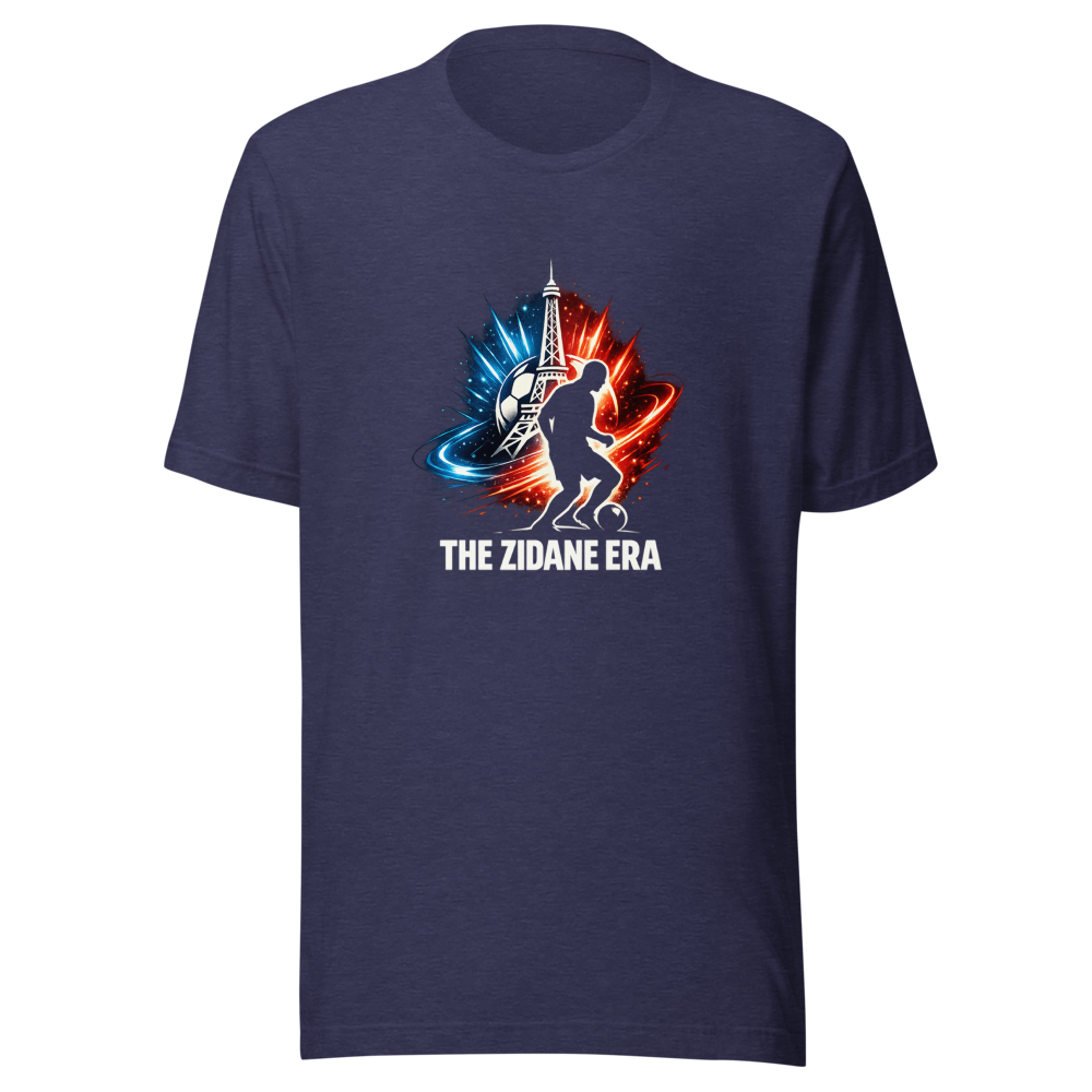 Zidane Era Begins France Football T-Shirt - Image 5