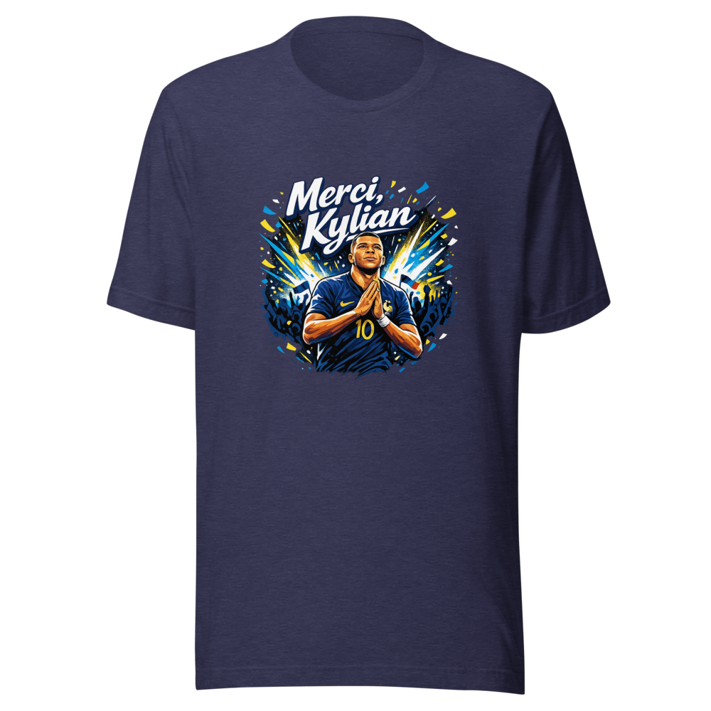 Mbappé's Heartfelt Moment: France's Hero Tee - Image 5