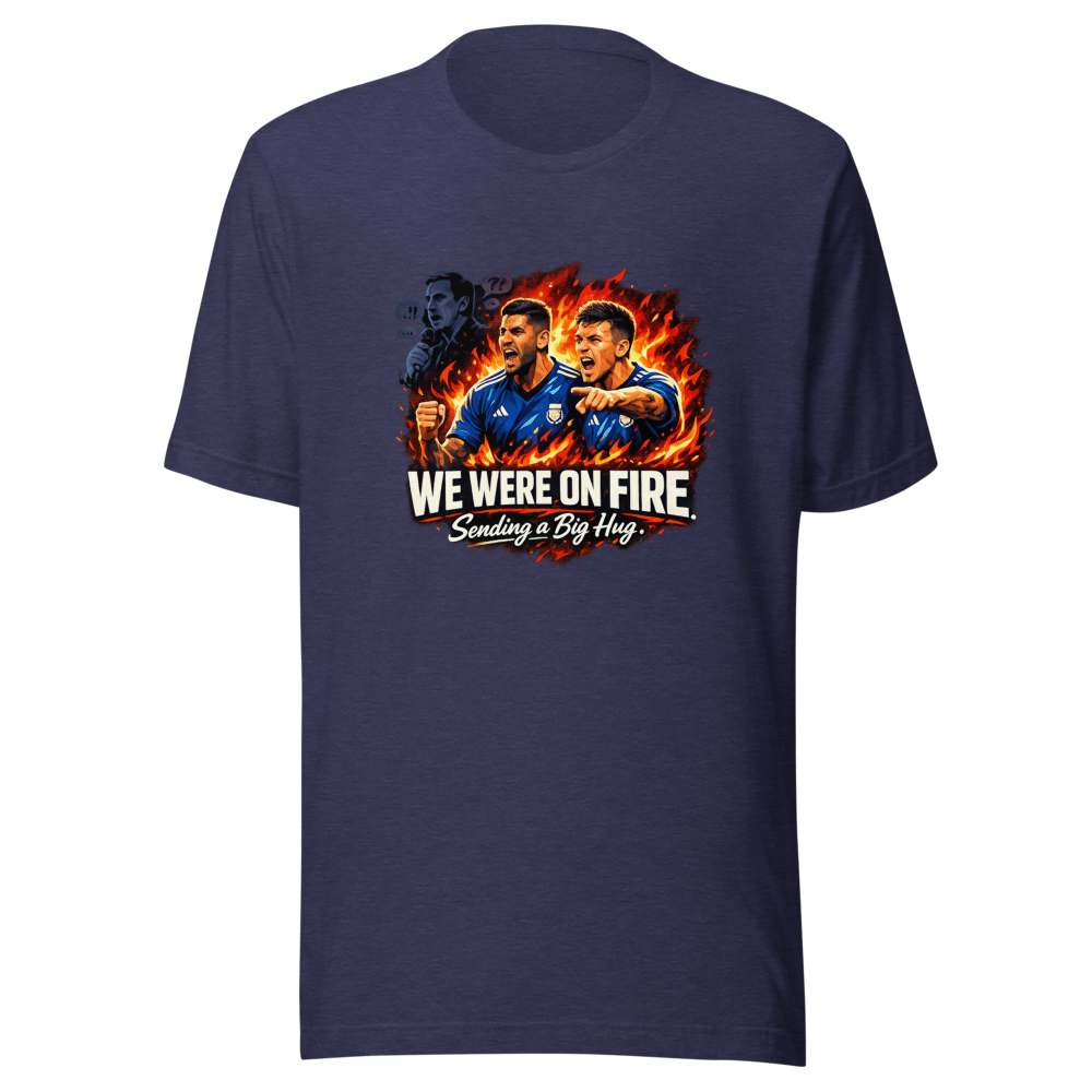 Romero's Fiery Reply to Gary Neville Tee - Image 5