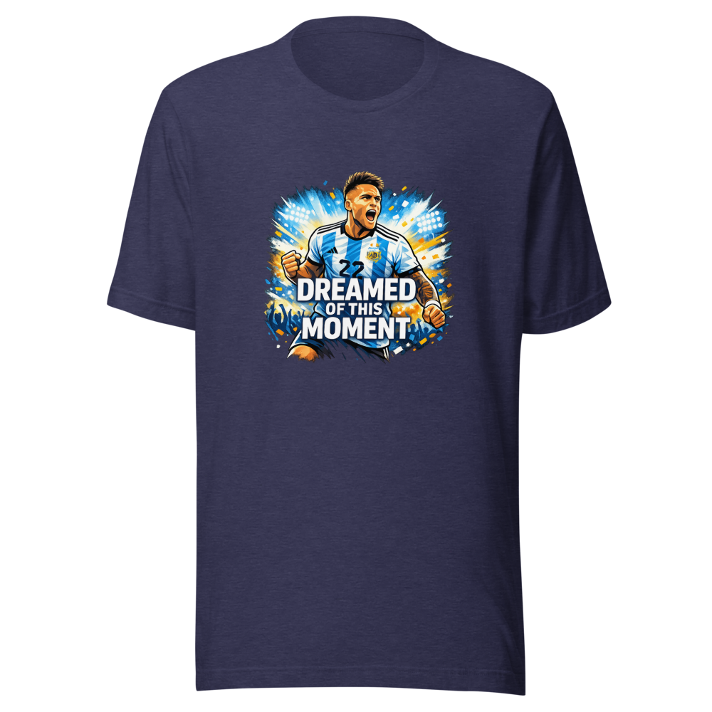 Lautaro's Dream Come True Argentina Football Tee - Image 5