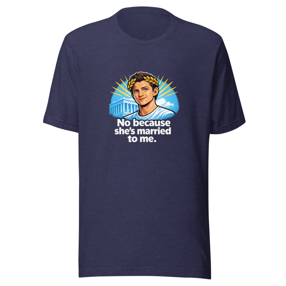 Tom Holland Athena Married Me T-Shirt - Image 5