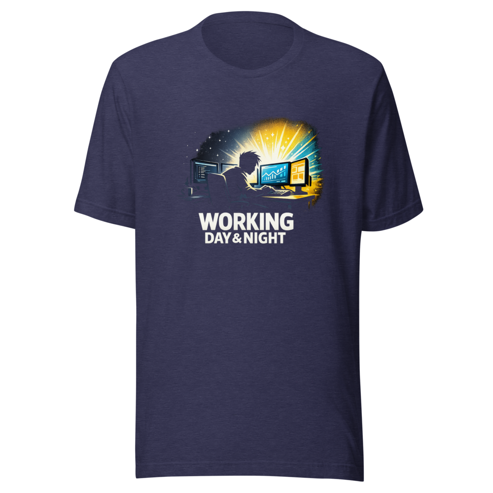 Bro Working Day & Night Twilight Tee - Image 5