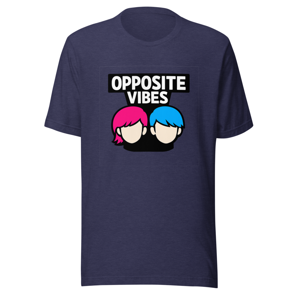 Hair Color Opposite Vibes Tee - Image 5