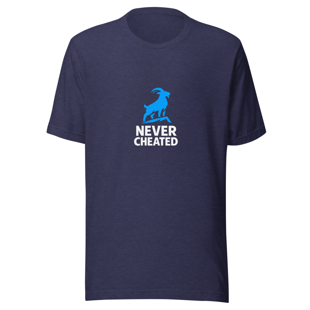 Never Cheated GOAT T-Shirt: Won & Lost - Image 5