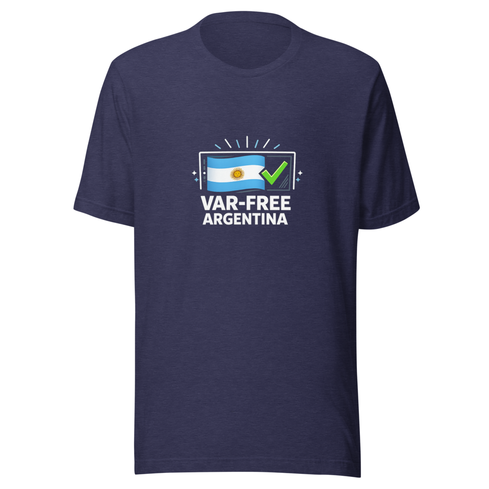 VAR-Free Argentina: The Unseen Advantage Tee - Image 5
