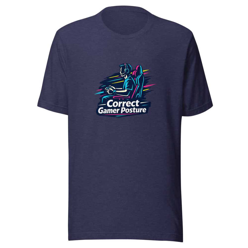 Gamer Posture Pro T-Shirt - Level Up Your Setup - Image 5