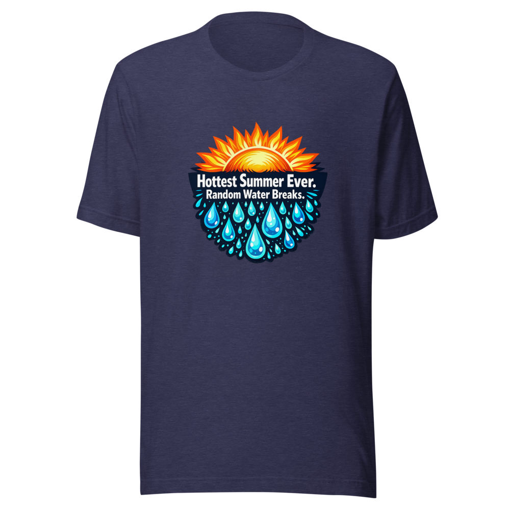 Hottest Summer Vibes & Water Break Tee - Image 5