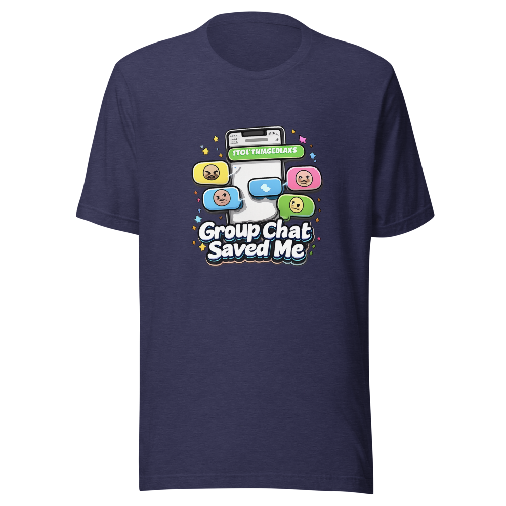Unknown Number Text Group Chat Reply Ideas T-Shirt - Image 5