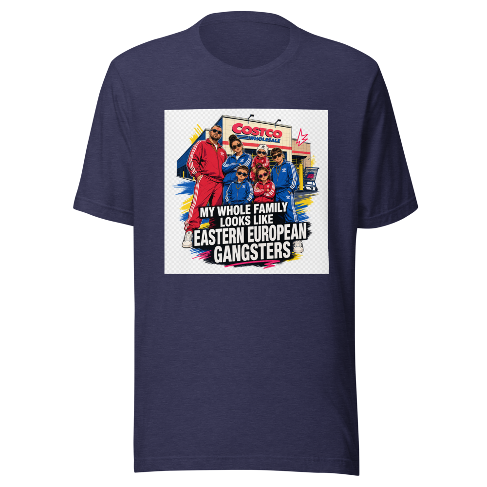 Costco Tracksuit Family Glow Up T-Shirt - Image 5