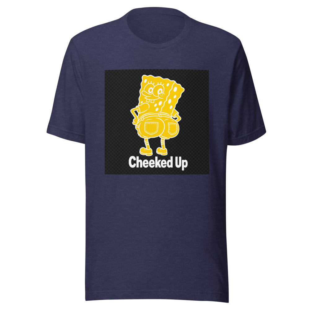 SpongeBob Cheeked Up Meme T-Shirt - Image 5