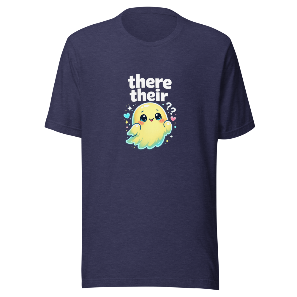 There Their Pronoun Humor Tee - Image 5