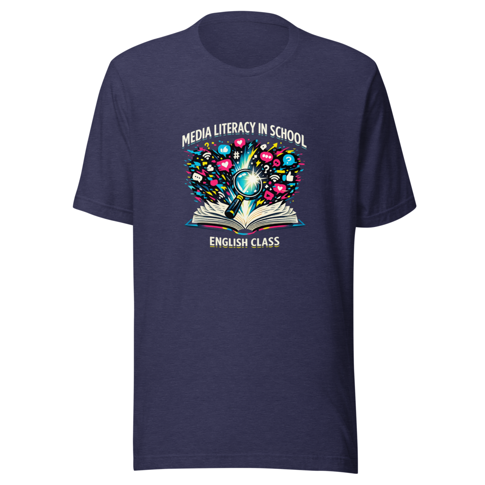 Media Literacy in Schools English Class Tee - Image 5