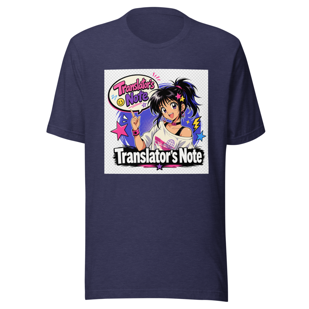 Retro Anime Translator's Note Tee - Image 5