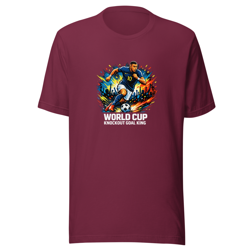 Mbappé: World Cup Knockout Goal King Tee - Image 6
