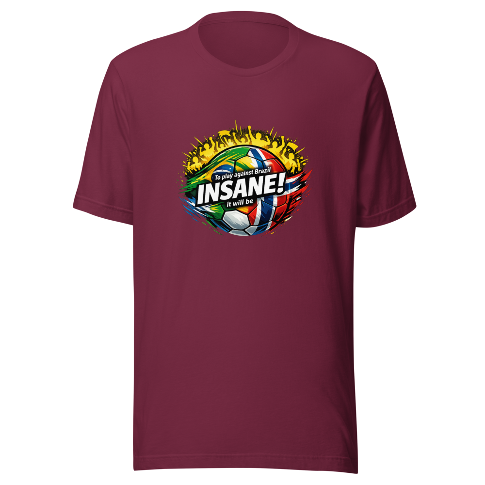 Haaland's Brazil Match "Insane" Soccer Tee - Image 6