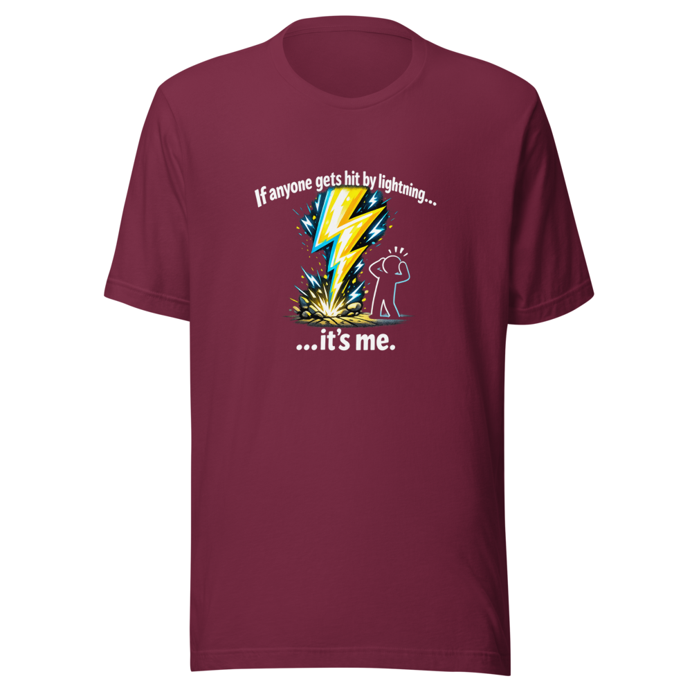 Shockingly Lucky Lightning Strike Tee - Image 6