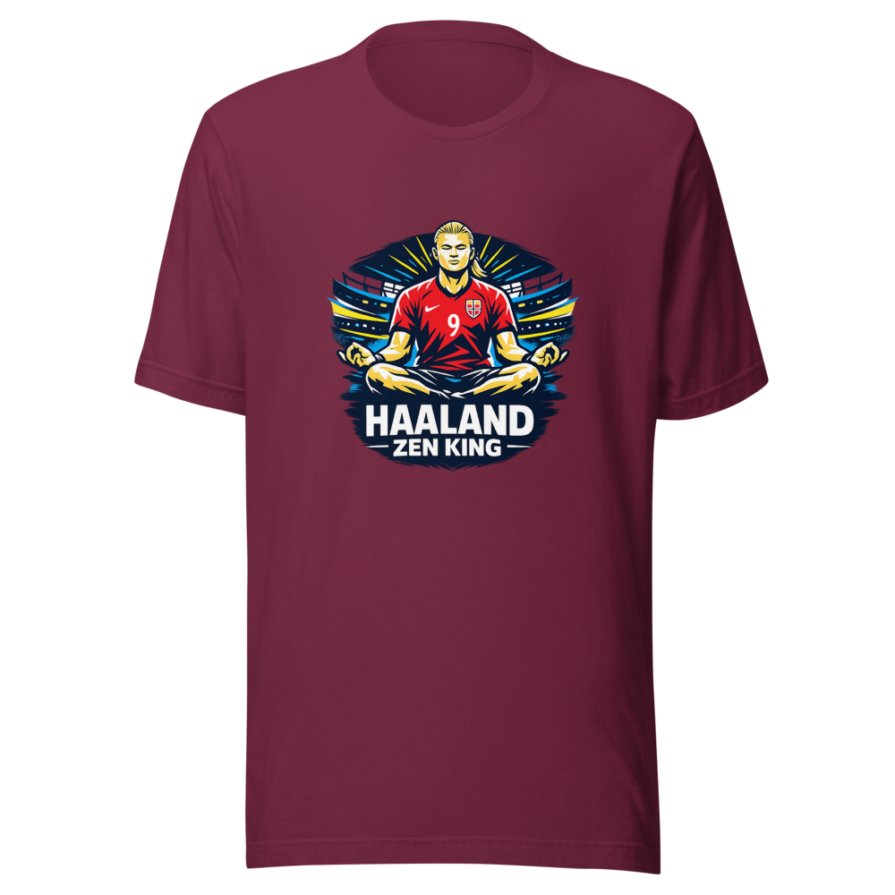 Haaland Man of the Match Norway Zen King T-Shirt - Image 6