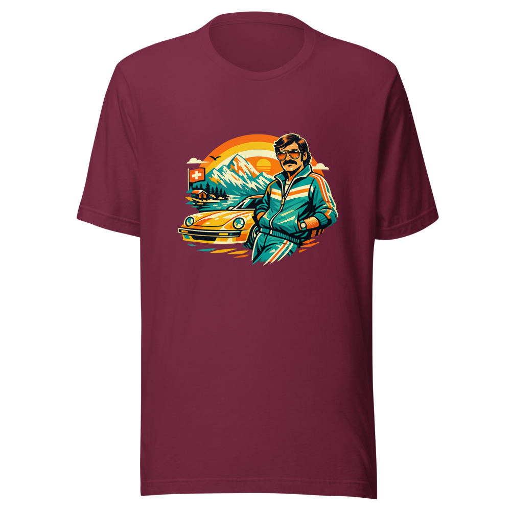 70s Vibes Swiss Coach Tee - Image 6