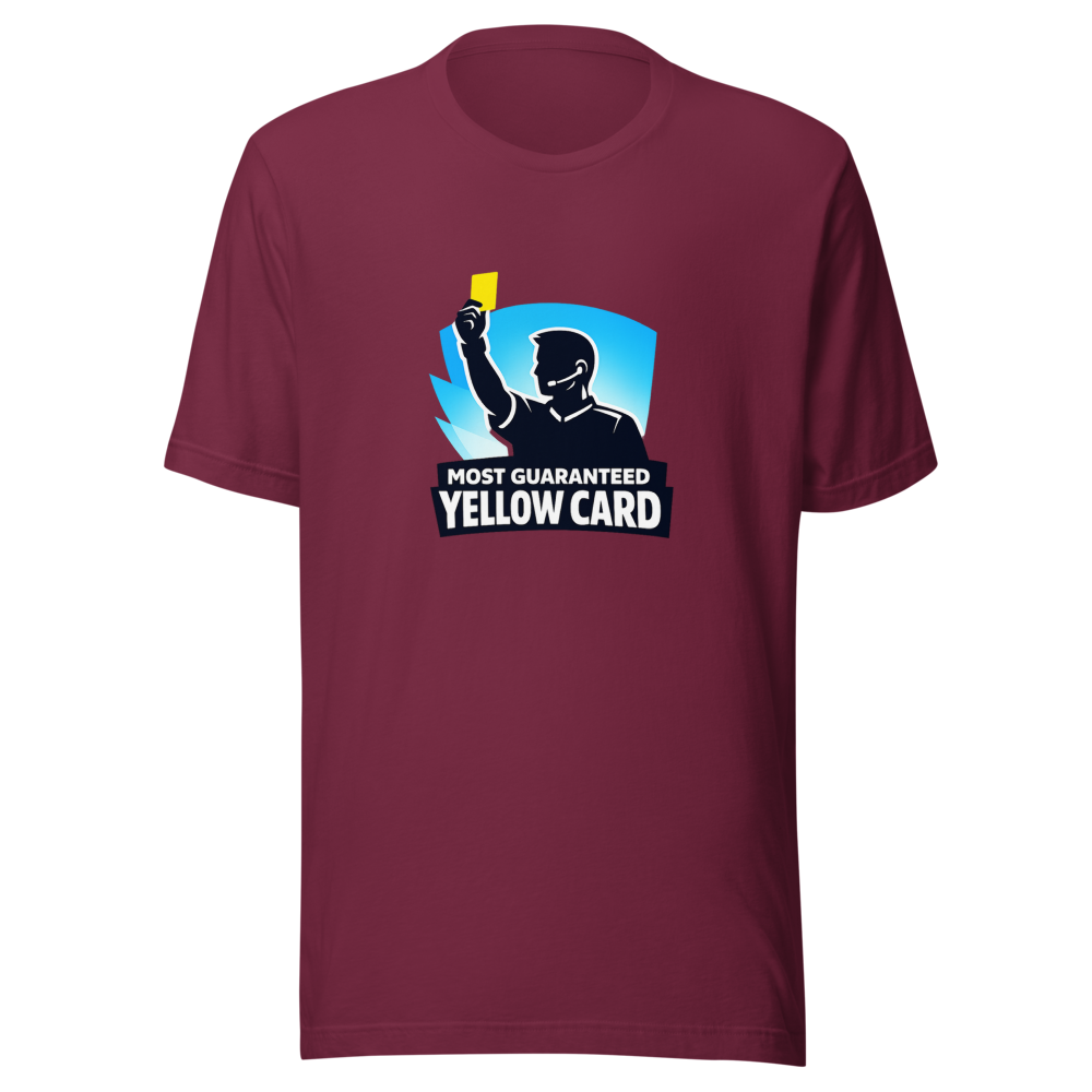 Guaranteed Yellow Card T-Shirt - Image 6