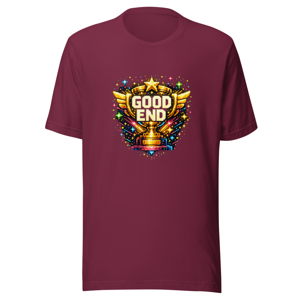 Good End Retro Gaming Achievement Tee - Image 6