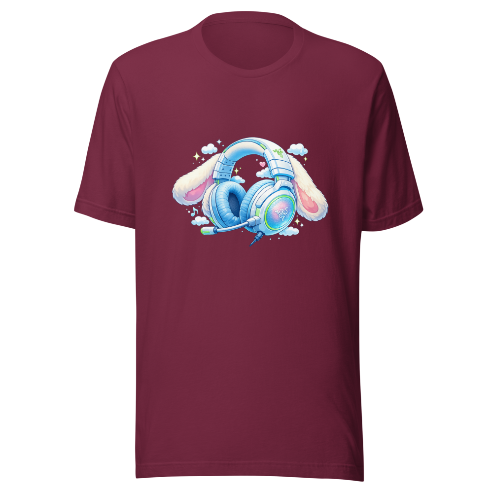 Razer Cinnamoroll Puppy Ears Gaming Headset Tee - Image 6