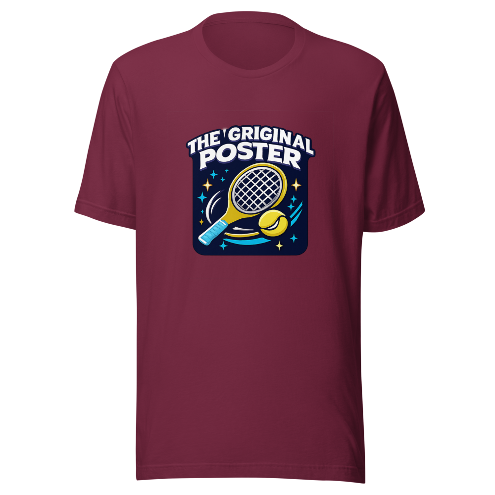 The Original Poster Tennis Dad Hat Vibe T-Shirt - Image 6