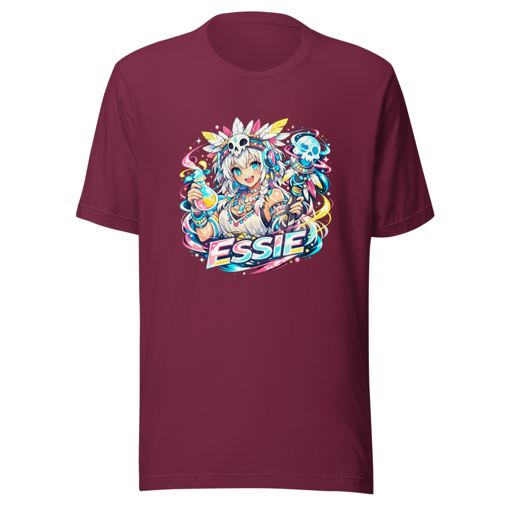 Essie The VTuber Witch Doctor T-Shirt - Image 6