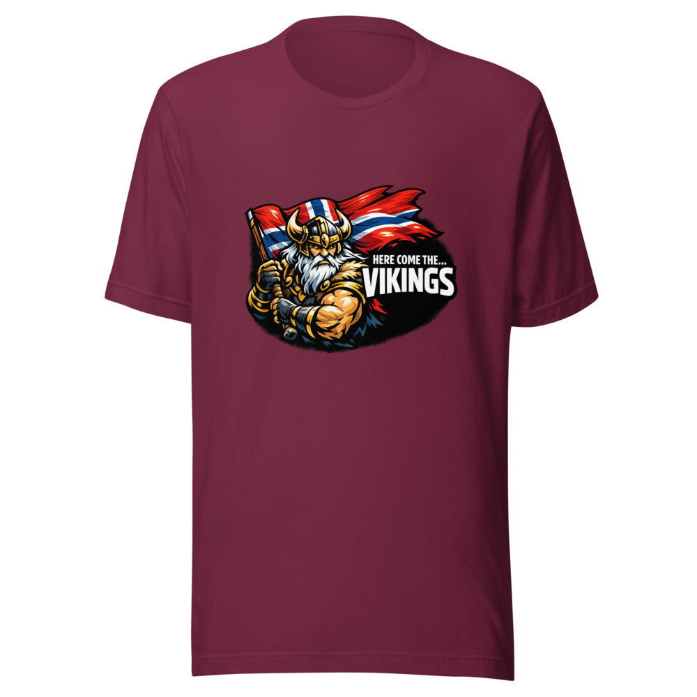 Viking Power Norwegian Flag T-Shirt - Image 6